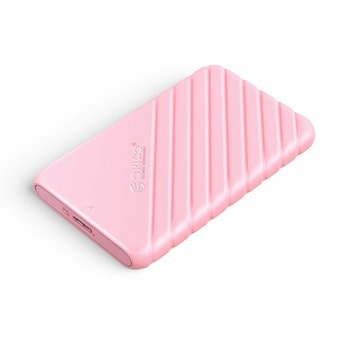 Кутия 2.5" (6.35 cm), Orico 25PW1-U3-PK, за 2.5" (6.35 cm) HDD/SSD, SATA3, USB micro B, розова | JAR Computers Orico 25PW1-U3-PK