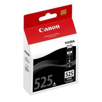 Касета CANON PIXMA iP 4850/MG5150/5250/6150/8150 - Black ink tank - P№ 4529B001/PGI-525PGBK - заб.: 19ml. | JAR Computers Касета CANON PIXMA iP 4850/MG5150/5250/6150/8150 B