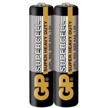 Цинк карбонова батерия GP SUPERCELL R03
