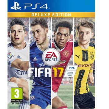 Игра за конзола FIFA 17 Deluxe Edition, за PS4 | JAR Computers FIFA 17 Deluxe Edition