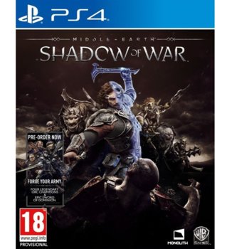 Игра за конзола Middle-Earth: Shadow of War, за PS4 image
