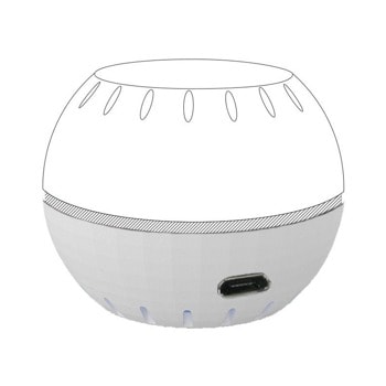 Кутийка Shelly USB power supply for Shelly H&T, бяла | JAR Computers Shelly SHELLY-HT-USB-POWER-WHITE