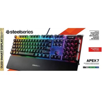 Steelseries Apex 7 Brown Switch + QcK+ Limited PUB