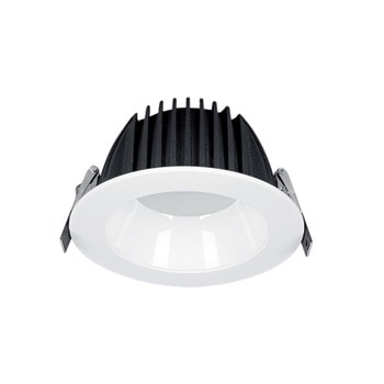 LED луна ELMARK 92FLD1540/WH, 15W, 230V, 1350lm, 4000K, защита (IP44), бяло/черна | JAR Computers LED луна ELMARK 92FLD1540/WH