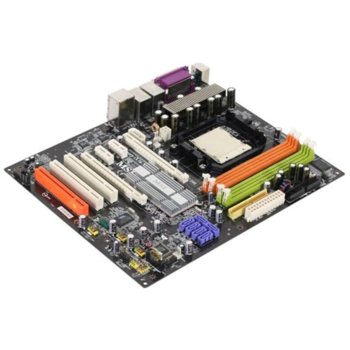 Дънна платка MSI K9N SLI Platinum, nForce 570, AM2, DDR2, PCI Express, SB7.1, 2xLan1000, Serial ATA Raid, 1394, ATX | JAR Computers MSI K9N SLI Platinum