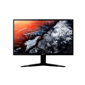 Монитор Acer KG241bmiix (UM.FX1EE.010), 24" (60.96 cm) TN панел, 75Hz, Full HD, 1ms, 1000:1, 250cd/m2, HDMI, VGA | JAR Computers Acer KG241bmiix