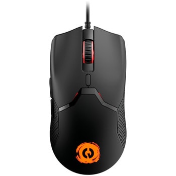 Мишка Canyon Carver GM-116, оптична (3600dpi), USB, черна, подсветка, 6 бутона | JAR Computers Canyon Carver GM-116 CND-SGM116