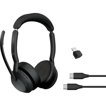 Jabra Evolve2 55 Link380c MS Нарушена опаковка | JAR Computers Jabra Evolve2 55 Link380c MS Нарушена опаковка