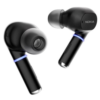 Слушалки Nokia Clarity Earbuds 2 Pro, Bluetooth, микрофон, до 36 часа живот на батерията, ANC шу,опотискане, 13mm неодимови драйвери, IPX4 водоустойчивост, черни | JAR Computers Слушалки Nokia Clarity Earbuds 2 Pro черни