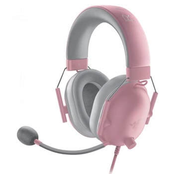 Слушалки Razer Blackshark V2 X Quartz (Xbox) (RZ04-03241200-R3M1), Jack 3.5mm, микрофон, лицензирани за Xbox, виртуален 7.1 Surround, 50мм говорители, розови | JAR Computers Razer BlackShark V2 X Quartz (Xbox)
