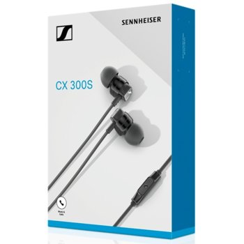 Слушалки с микрофон Sennheiser CX 300S Black 50859