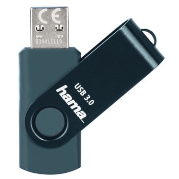 USB памет HAMA Rotate, 64GB, 70 MB/s,
