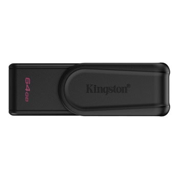 Памет 64GB USB Flash Drive, Kingston Exodia S, USB 3.2 Gen 1, черна | JAR Computers Kingston 64GB Exodia S DTXS/64GB