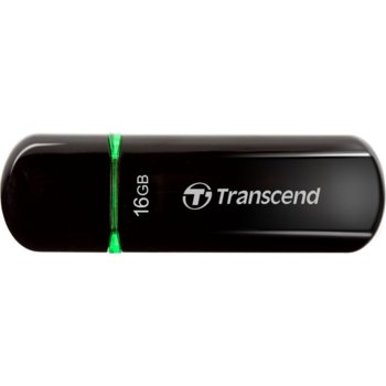 Памет 16GB USB Flash Drive, Transcend JetFlash 600, USB 2.0, черна | JAR Computers Transcend 16GB JETFLASH 600 (Green)