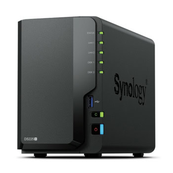 Synology DS225+ + 2x HAT3300-4T