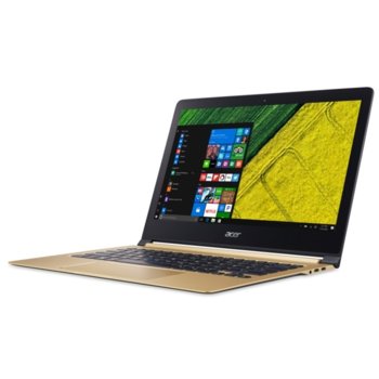 Лаптоп Acer Swift 7 (NX.GK6EX.006) с подарък мишка Microsoft Wireless 1850, двуядрен Kaby Lake Intel Core i5-7Y54 1.2/3.2GHz, 13.3" (33.78 cm) IPS Full HD LED дисплей, 8GB LPDDR3, 256GB SSD, 2x USB 3.1 (Type-C), Windows 10 Home, 1.65kg | JAR Computers Acer Aspire Swift 7 NX.GK6EX.006+Microsoft 1850