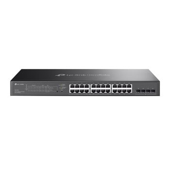 Суич TP-Link Omada SG2428LP, 1000 Mbps, 28 порта, 16x 10/100/1000Mbps RJ-45 PoE+, 8x 10/100/1000Mbps RJ-45, 4x SFP | JAR Computers TP-Link Omada SG2428LP