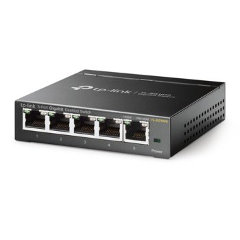 Суич TP-Link TL-SG105S, 1000 Mbps, 5x 10/100/1000Mbps RJ45 | JAR Computers TP-Link TL-SG105S