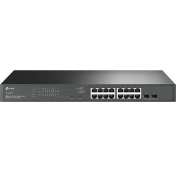 Суич TP-Link JetStream TL-SG2218P, 1000 Mbps, 18 порта, 16x 10/100/1000 Mbps, 2x SFP | JAR Computers TP-Link JetStream TL-SG2218P