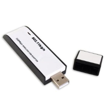 Мрежови адаптер LB-Link RTL9187L, 150Mbps, High-Gain Wireless-N/G/B, USB Adapter, бял | JAR Computers LB-Link RTL9187L
