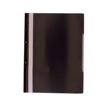 PVC папка, перфорация, черна, A4 | JAR Computers Папка PVC перфорация черна