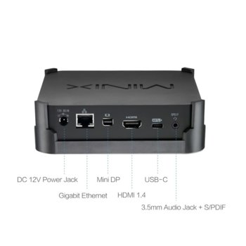 MiniX NEO N42C-4 Plus + 240GB M.2 SSD [TLC]