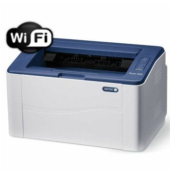 Лазерен принтер Xerox Phaser 3020, 600x600dpi, 20стр/мин, 128MB, Wi-Fi, USB, A4 image