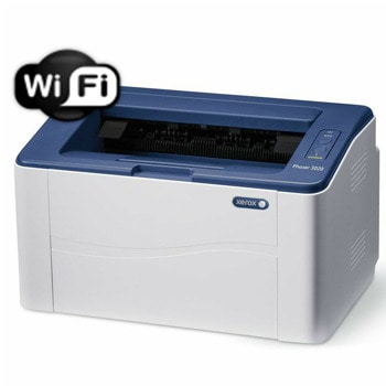 Лазерен принтер Xerox Phaser 3020, монохромен, 600x600dpi, 20стр/мин, 128MB, Wi-Fi, USB, A4 | JAR Computers Xerox Phaser 3020