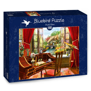 Пъзел Bluebird Puzzle Гледка от кабинета 1000