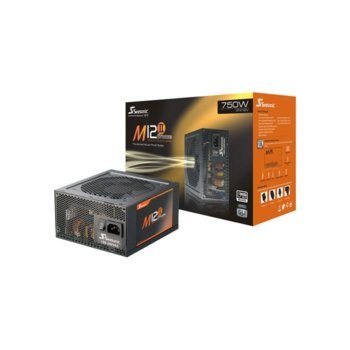Захранване 750W, Seasonic M12II, ActivePFC, модулно, 80+ Bronze, SLi Ready | JAR Computers Захранване 750W Seasonic M12II
