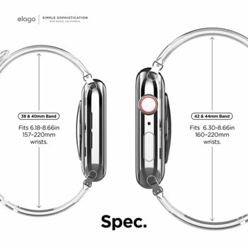 Clear Band за Apple Watch 42мм 44мм 45мм 49мм