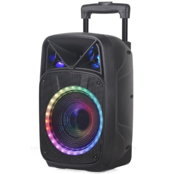 Тонколона PZX GZ-W1308, 1.0, 20W RMS, караоке, Bluetooth, FM, USB, черна | JAR Computers PZX GZ-W1308