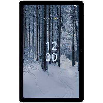 Таблет Nokia T21 (719901216671)(сив), LTE, 10.4" (26.42 cm) WUXGA+ дисплей, осемядрен Unisoc Tiger T612 1.8 GHz, 4GB RAM, 128GB Flash памет (+microSD слот), 8.0 & 8.0 MPix камера, Android, 466g | JAR Computers Nokia T21 719901216671