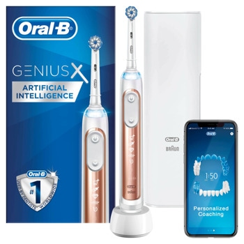 Ел. четка за зъби Oral-B Genius X Rose Gold