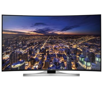 Телевизор 55"(139.70 cm) Samsung UE55HU8200 CURVED, 3D 4K, DVB-T2/S2, UHD LED TV, 1000Hz, Smart HUB, LAN, Wi-Fi, 3xHDMI, 3xUSB, 2x3D Glasses, 2x3D Glasses, черен, 2г | JAR Computers Samsung 55" UE55HU8200 CURVED 3D 4K UHD LED TV