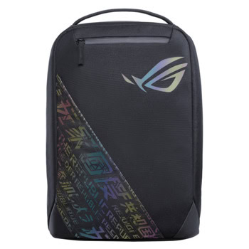 Раница за лаптоп Asus ROG BP1501G Holographic Edition, до 17" (43.18 cm), полиестер, водоустойчива, устойчив на надраскване материал, черна | JAR Computers Asus ROG BP1501G Holographic Edition Black