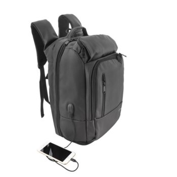 Раница за лаптоп Tellur Business XL, до 17.3" (43.94 cm), водоустойчивa, USB порт, черна | JAR Computers Tellur Business XL 17.3in