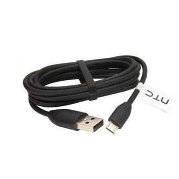 Кабел HTC M410 USB A(м) към MicroUSB, 0.90m, HTC мобилни телефони, BULK PACKAGE | JAR Computers HTC DC M410 MicroUSB 6797