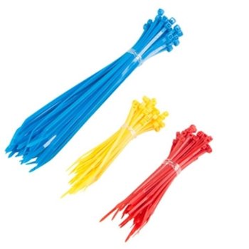 Lanberg cable tie set 150pcs 3 colors