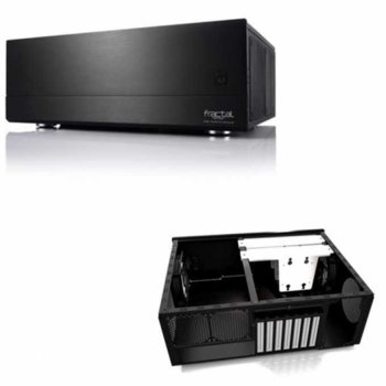 ATX, Fractal Design NODE 605, 2xUSB 3.0, черна, без захранване | JAR Computers FD NODE 605 BLACK