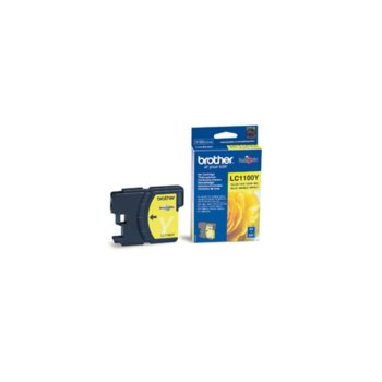 Касета ЗА BROTHER MFC 6490CW/DCP 6690CW - Yellow - LC1100Y - заб.: 325k | JAR Computers Касета ЗА BROTHER MFC 6490CW/DCP 6690CW - Yellow