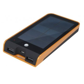 Външна батерия/power bank/ A-solar Basalt Solar Charger AM118 3000 mAh, черен | JAR Computers A-solar Basalt Solar Charger AM118 3000 mAh 22234