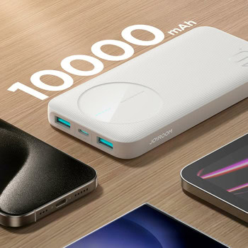 joyroom led power bank 10000mah бял | JAR Computers joyroom led power bank 10000mah бял