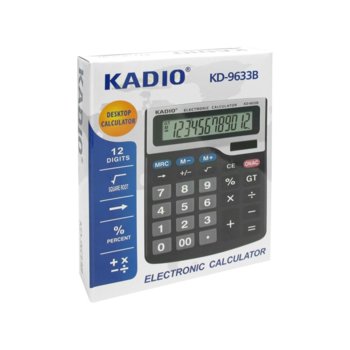 Електронен калкулатор Kadio KD-9633B