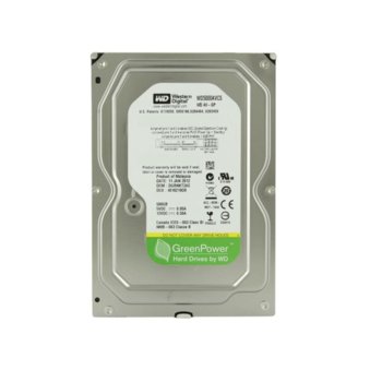 Твърд диск 500 GB WD AV-GP, SATA 3.0Gb/s, 7200rpm, 16MB кеш, 3.5" (8.89cm) | JAR Computers WD AV-GP, 500 GB, 7200rpm, 16MB, SATA 3.0Gb/s