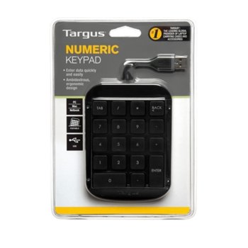 Targus Number Pad USB Port