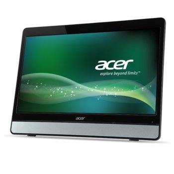 Монитор 23.6" (59.94 cm) Acer FT240HQLbmjjcz, сензорен мулти-тъч FULL HD LED екран, 5ms, 100 000 000:1, 250 cd/m2, webcamera, 2x HDMI, колонки | JAR Computers 23,6 Acer FT240HQLbmjjcz Touch