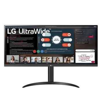 Монитор LG 34WP550-B, 34" (86.36 cm) IPS панел, 75Hz, WQHD, 5ms, 250cd/m2, HDMI | JAR Computers 34 LG 34WP550-B
