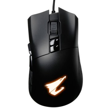 Мишка Gigabyte Aorus M3, оптична, 6400dpi, USB, черна, RGB, 1.8м. кабел, гейминг | JAR Computers Gigabyte Aorus M3 RGB Fusion GA-MOUSE-AORUS-M3
