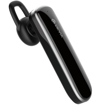 Слушалка Cellularline Devia 4.2, Bluetooth, микрофон, черна | JAR Computers Bluetooth слушалка Devia 4.2, Черна